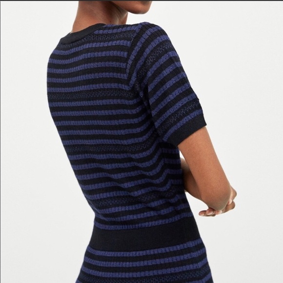 💼 Zara Striped Knit Dress - Picture 8 of 13